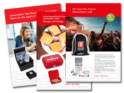Praxisbeispiele Werbeartikel Werbegeschenk Werbemittel